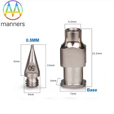 Metalliliiman annosteluruiskun neulan kärki